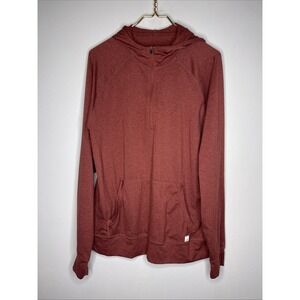 Vuori Men's Red Hoodie